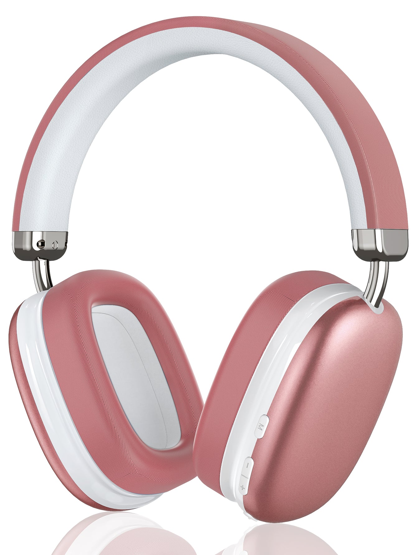 BT5.1 Wireless Over-Ear Headphones, 40H Playtime, 4-Mic ENC Noise Cancelling, Lightweight, Deep Bass, Comfort Fit for Travel & Work