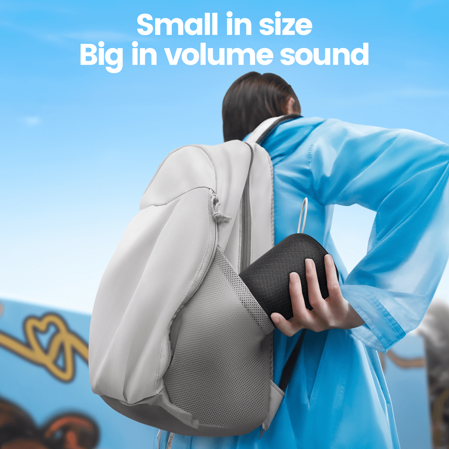 Veatool F10 Bluetooth Speakers, Portable Speakers Bluetooth Wireless V5.0 with 360° Stereo Sound,TWS Paring,IPX6 Waterproof,Small Shower Speaker for Outdoor,Gift Ideas