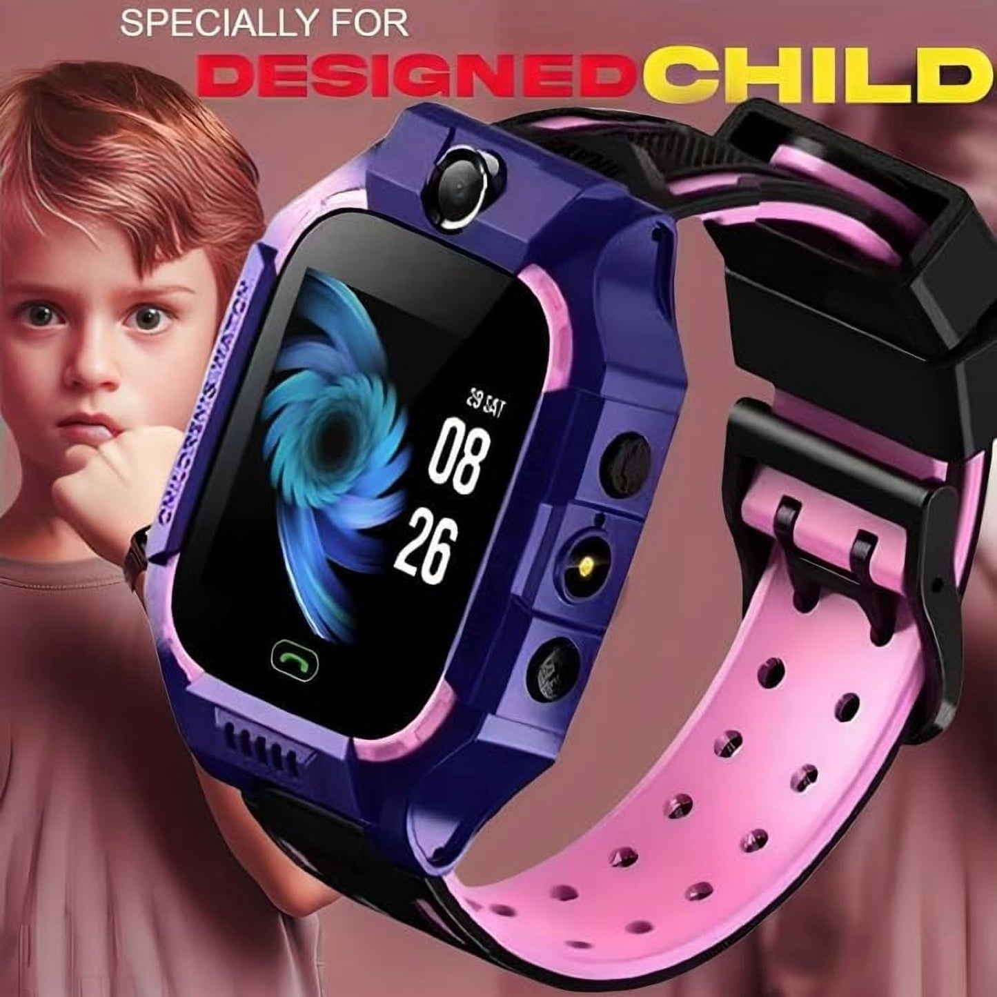 Kids Smart Watch for Boys Girls, Kids Phone Watch for Kids Age 3-12, Birthday Christmas Gift, Toddler Learning Toy