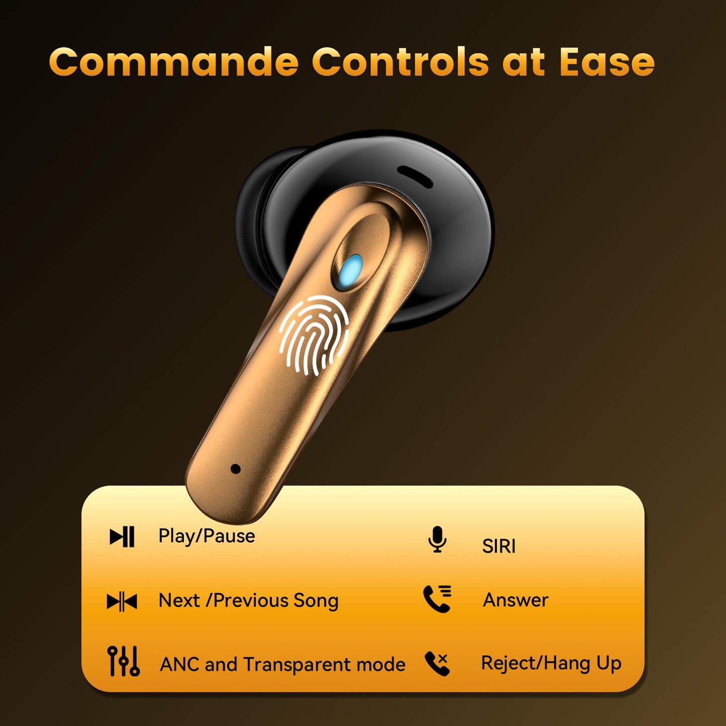 VEAT00L P91 Wireless Earbuds, Bluetooth Headphones V5.4 Stereo Ear buds with Noise Cancelling Mics, 60H Playback Mini Case with Dual LED Display, IP7 Waterproof in-Ear Earphones for Android iOS