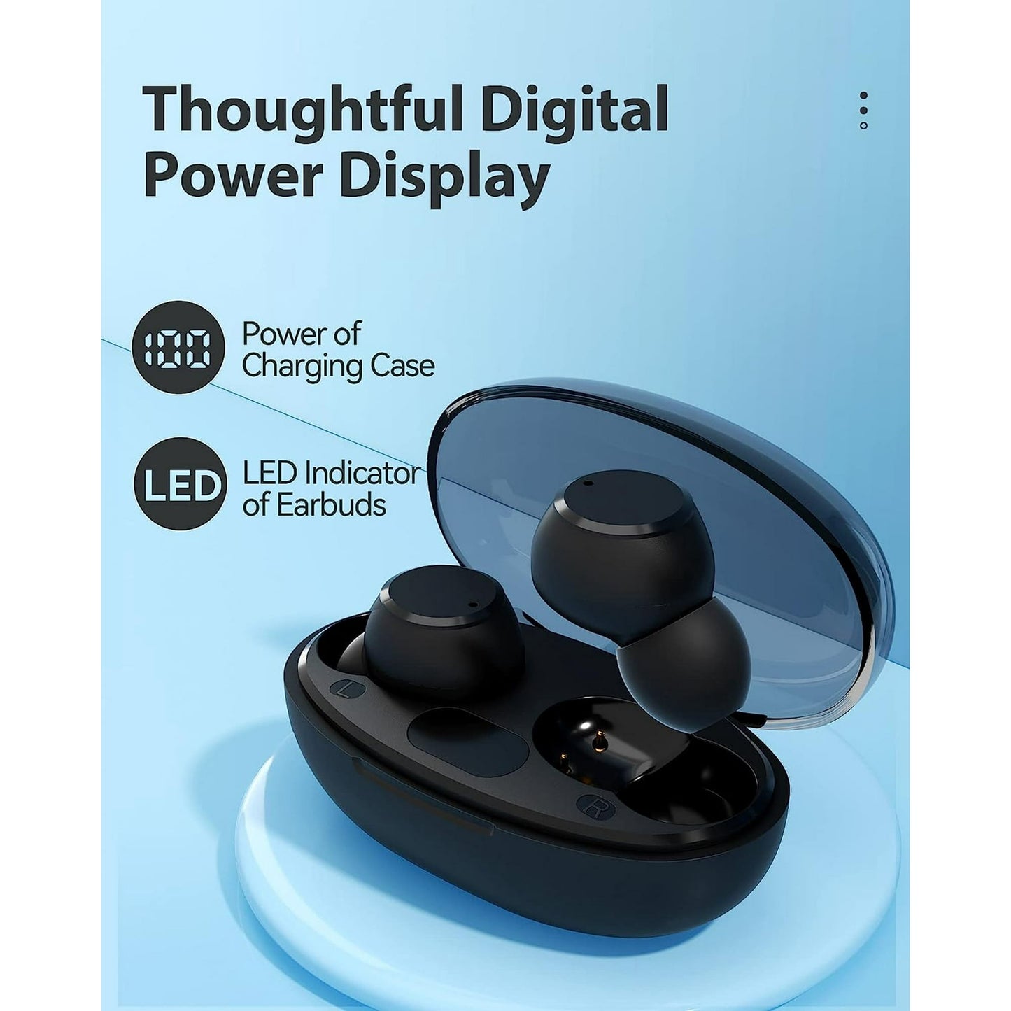 O'Keeffe's T62 000 Music Hybrid Active Noise Cancellation Bluetooth In Ear Headphone Black