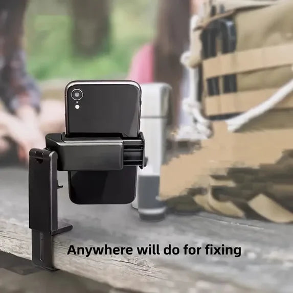 XANLUOER Airplane Travel Essentials Phone Holder, Universal Handsfree Phone Mount for Flying with 360 Degree Rotation, Accessory for Airplane, Travel Must Haves Phone Stand for Desk, Tray Table