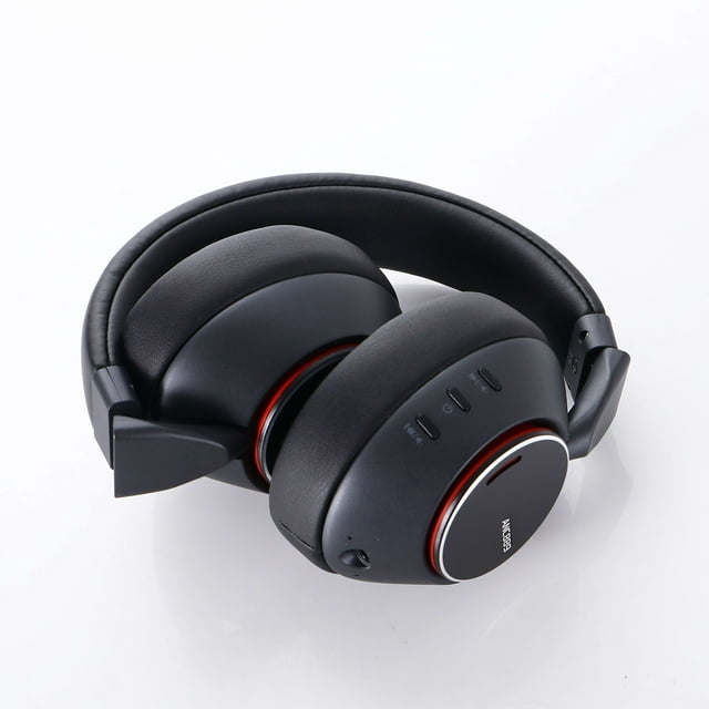 Occiam Hybrid Active Noise Cancelling Headphones, Wireless Over Ear Bluetooth Headphones, 10H Playtime, Hi-Res Audio, Deep Bass, Memory Foam Ear Cups, for Travel, Home Office