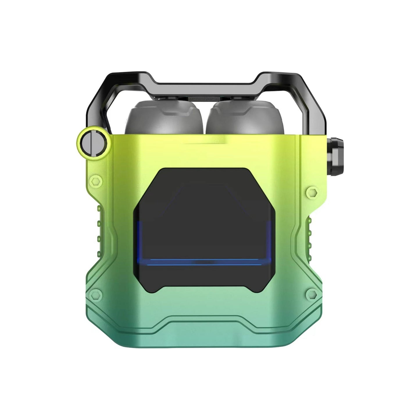 Wireless Bluetooth 5.3 Gaming Earbuds, Clear Call Noise Canceling in-Ear Headphones, Deep Bass 3D Stereo, Headphones for iPhone/Android, RGB Lights