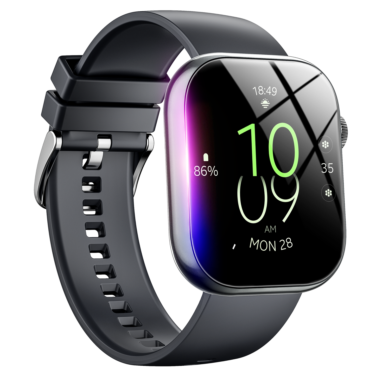 Smart Watch Fitness Tracker, 2.01" HD, Bluetooth Call, IP68 Waterproof, 170+ Sports Modes, Health & Sleep Monitor, for Android iOS.