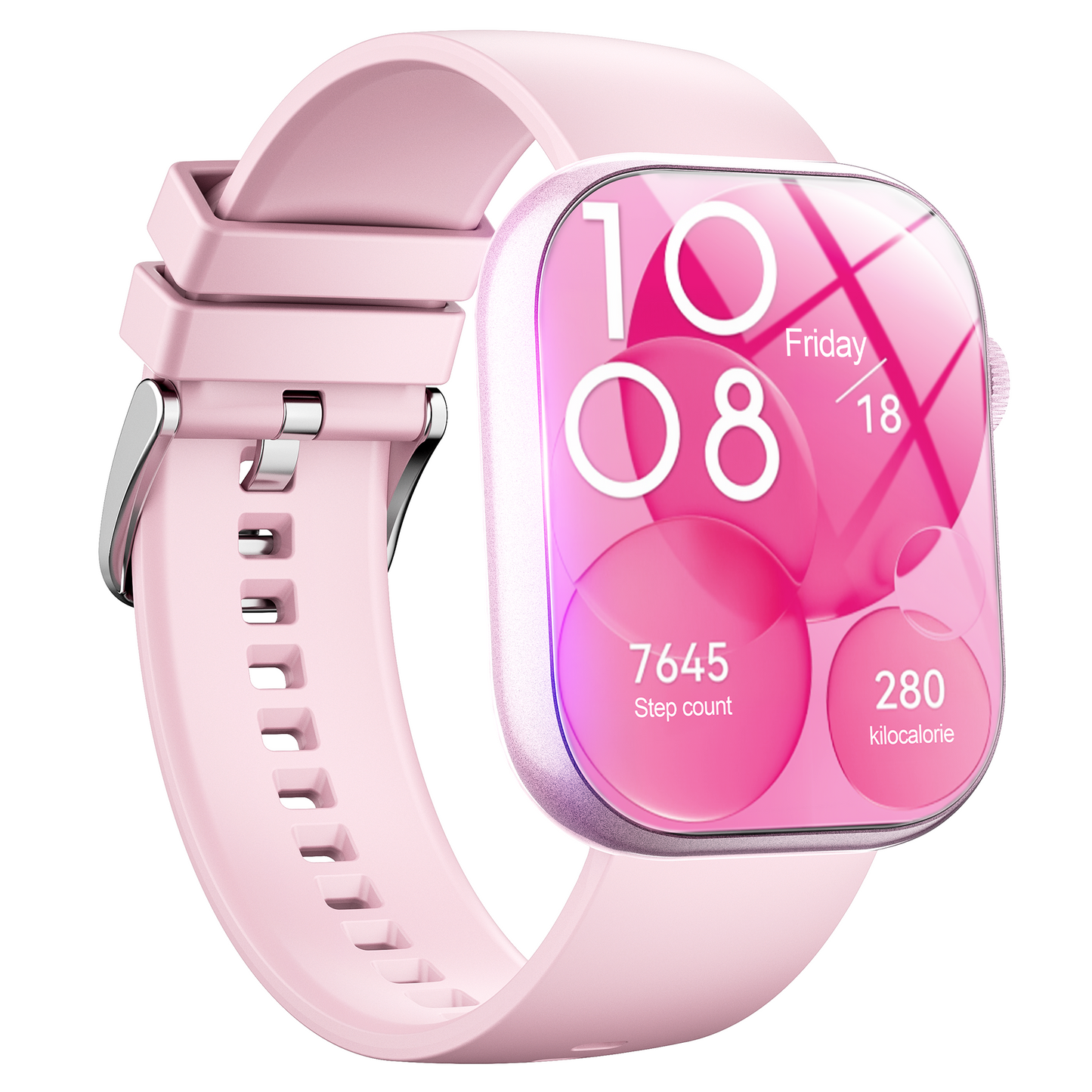 Smart Watch Fitness Tracker, 2.01" HD, Bluetooth Call, IP68 Waterproof, 170+ Sports Modes, Health & Sleep Monitor, for Android iOS.