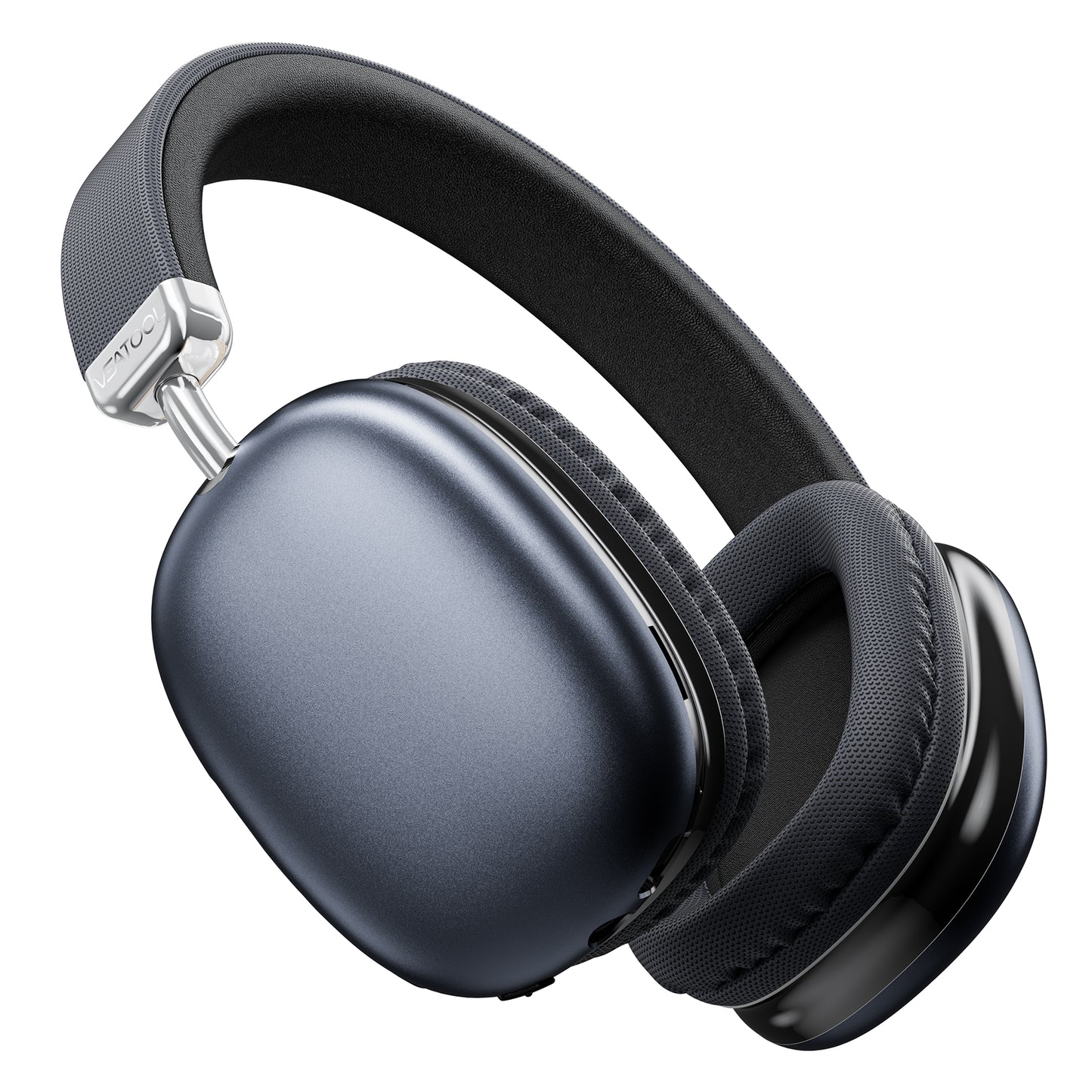 Wireless Over-Ear Headphones Bluetooth 5.1: 40H Playtime, 4 Mics ENC Noise Cancelling, Deep Bass, Lightweight Comfort for Travel & Work
