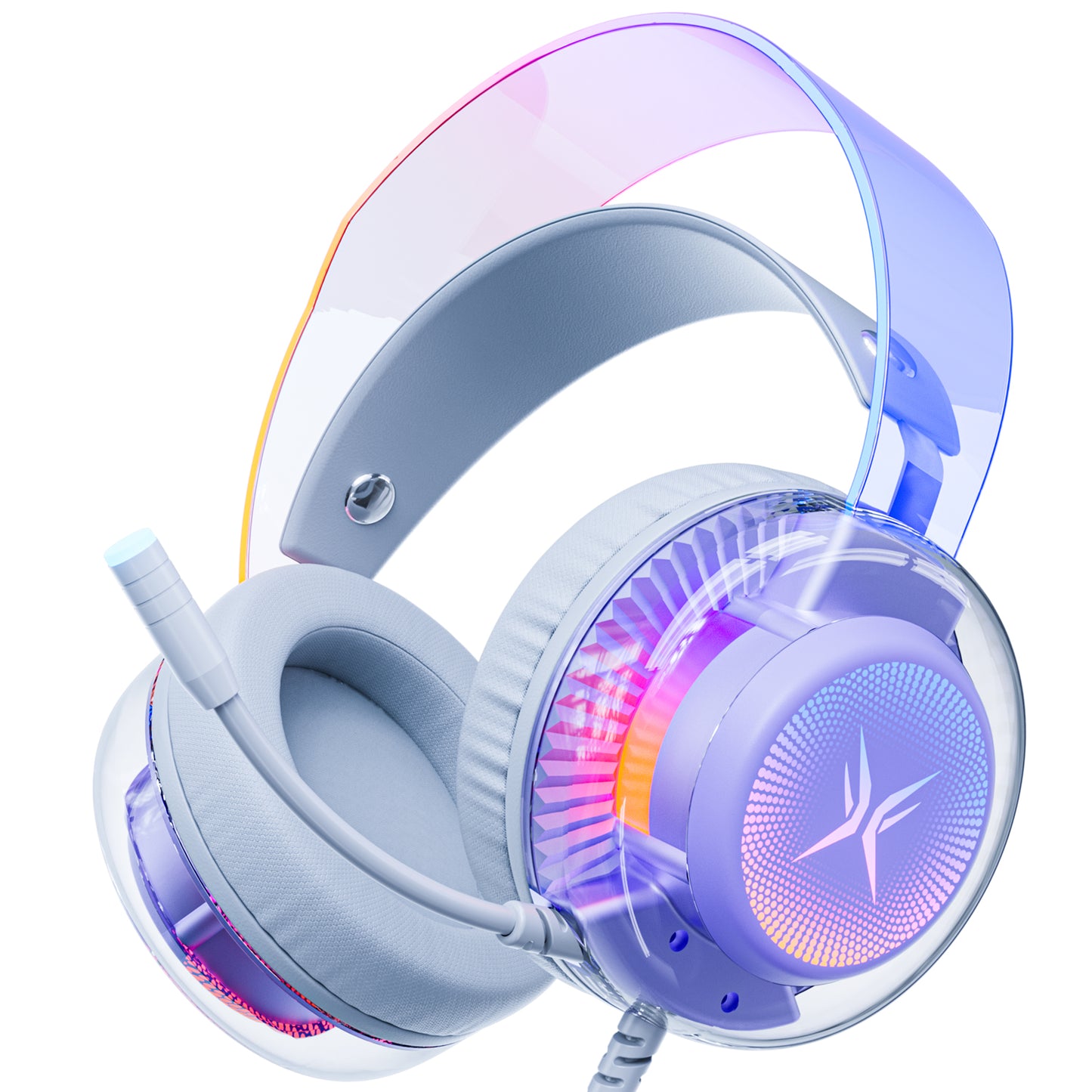 VEATOOL Mini Go Retro On-Ear Headphones – 100H, BT5.4, ANC, LDAC Hi-Res, Lightweight, 70s/80s Silver