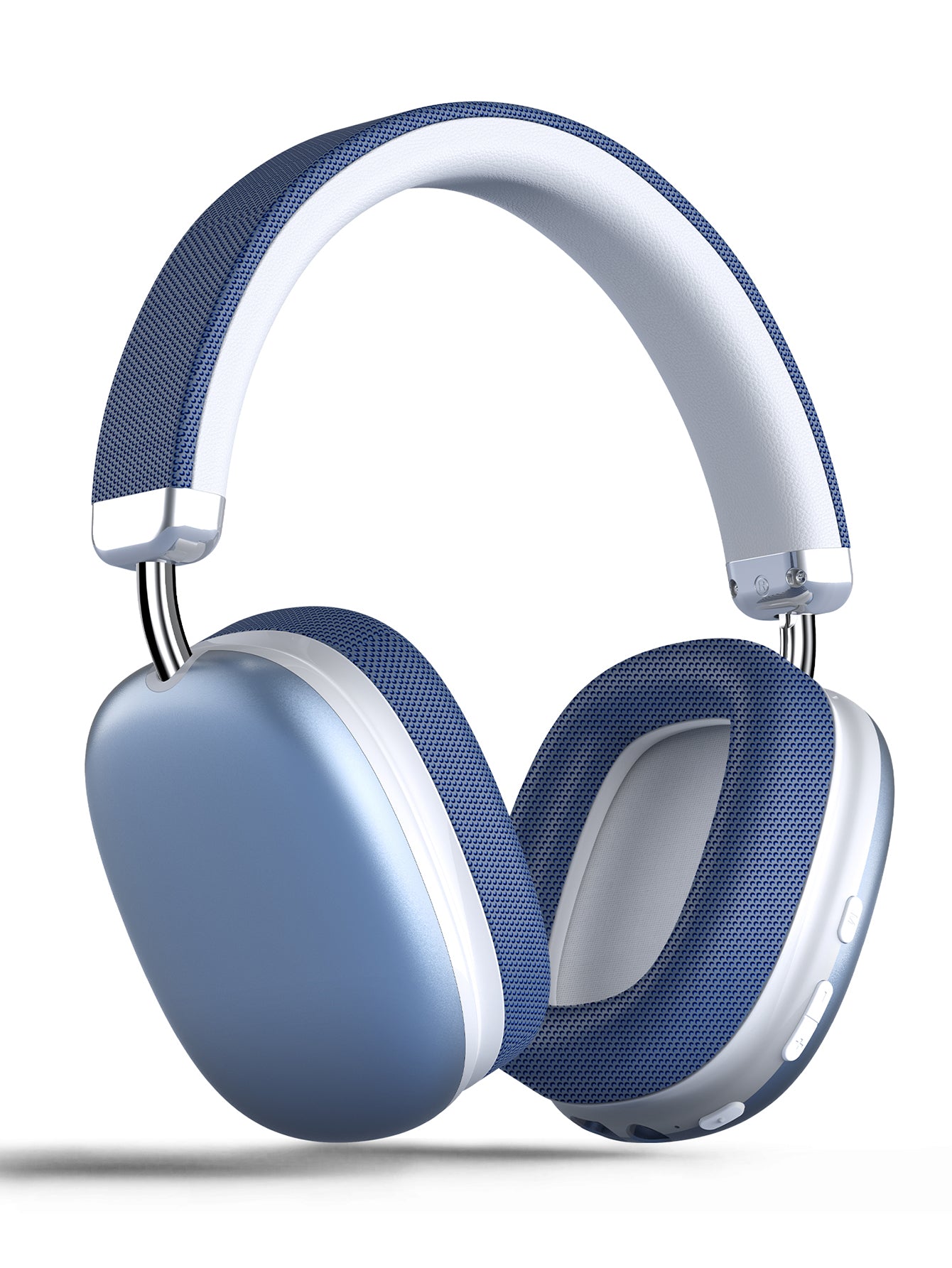 SY-BT1632 High-Fidelity Over-Ear Bluetooth Headphones | Powerful 40mm Bass | Bluetooth 5.3 Dual-Mode Connectivity | 40-Hour Battery Life | Comfortable Fit(Blue)