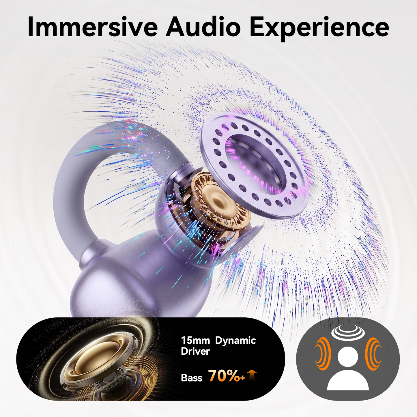 VEATOOL Mini Go Wireless Retro Headphones 100 Hours Playtime Bluetooth 5.4 Wireless ANC Over-Ear Headphones LDAC Hi-Res Wireless Audio Lightweight Wireless On-Ear Headset 70S 80S Style Silver