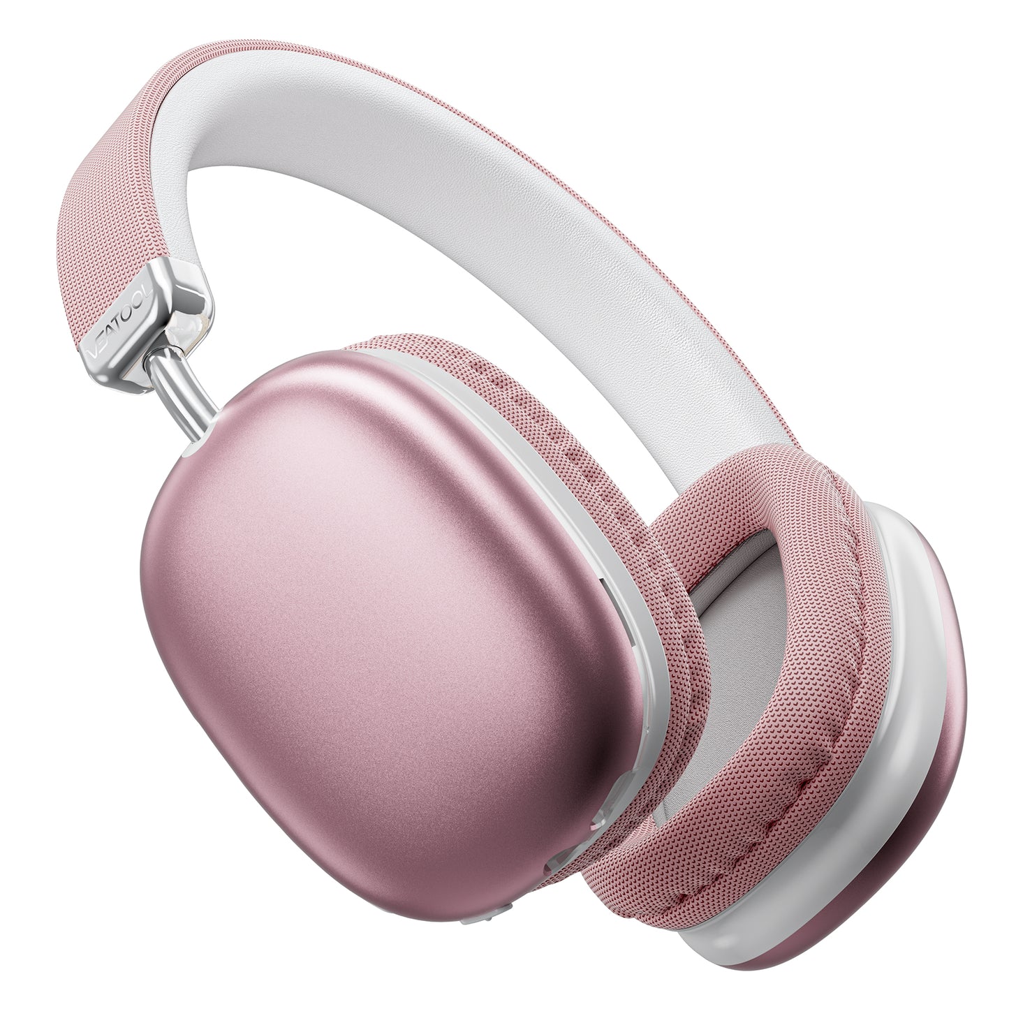 BT5.1 Wireless Over-Ear Headphones, 40H Playtime, 4-Mic ENC Noise Cancelling, Lightweight, Deep Bass, Comfort Fit for Travel & Work
