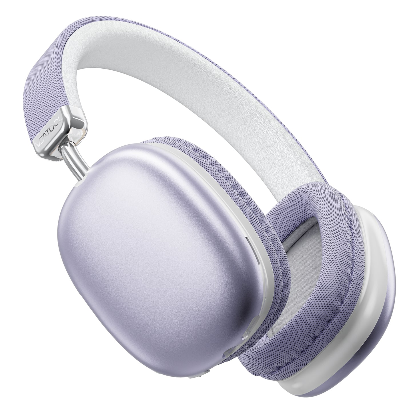 Purple Over-Ear Bluetooth Headphones: 40mm Bass Driver, Bluetooth 5.3 Dual-Mode, 40hr Battery, Comfort Fit