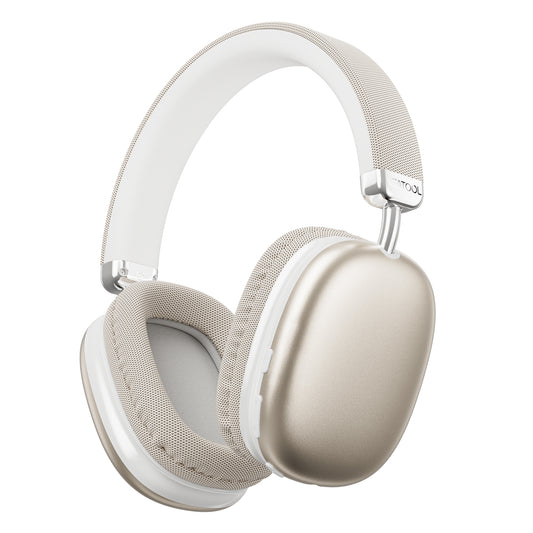 Bluetooth Headphones Over Ear, 65Hrs Playtime Wireless Headphones,Bass Boosted by 90%,Lightweight Headset with Deep Bass, Clear Call with 4 Noise Cancelling Mics,Low Latency for Travel Work Cellphone