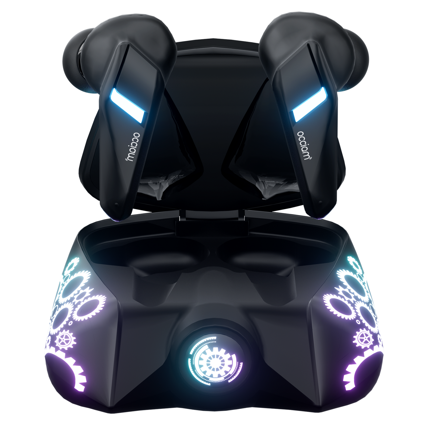 Wireless Earbuds, Bluetooth Headset with Microphone Breathing Light , High-Fidelity Stereo Earphones for Sports and Work