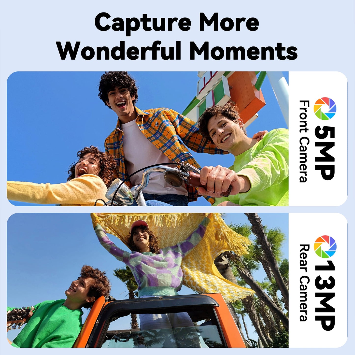 VEAT00L Tablet,10.1" Android Tablet with Octa-core Processor 6GB RAM 64GB ROM HD IPS Touchscreen 8H Battery, Wi-Fi 6, BT 5.0, Dual Camera.