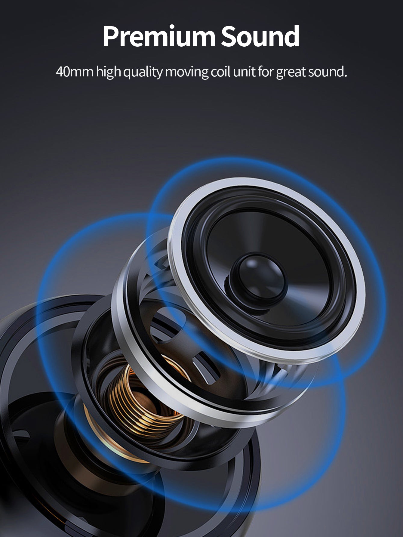 SY-BT1632 High-Fidelity Over-Ear Bluetooth Headphones | Powerful 40mm Bass | Bluetooth 5.3 Dual-Mode Connectivity | 40-Hour Battery Life | Comfortable Fit(Green)