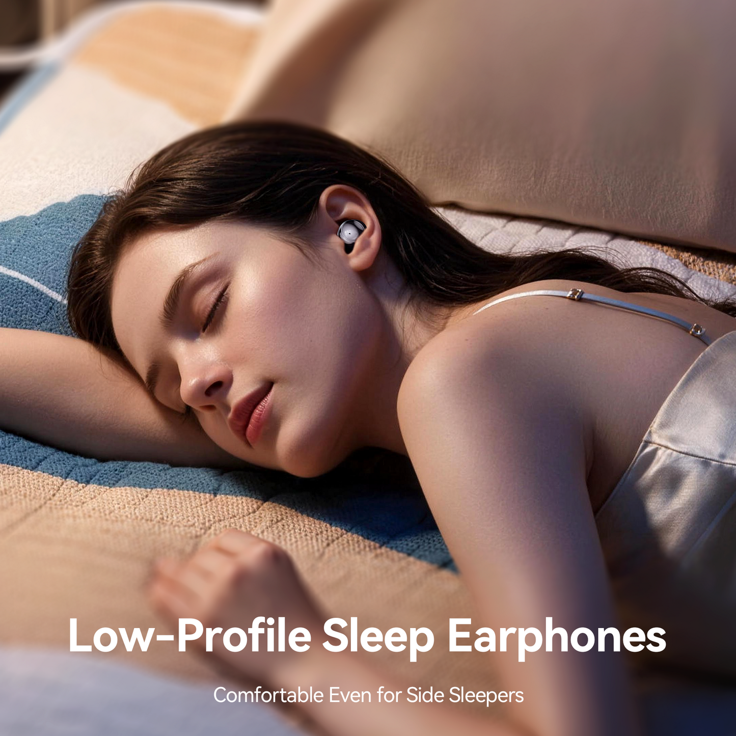 VEAT00L P91 Wireless Stereo Earbuds, Bluetooth 5.4, ENC Mics, 60H Playback, Dual LED Display, IPX7 Waterproof, for Android iOS