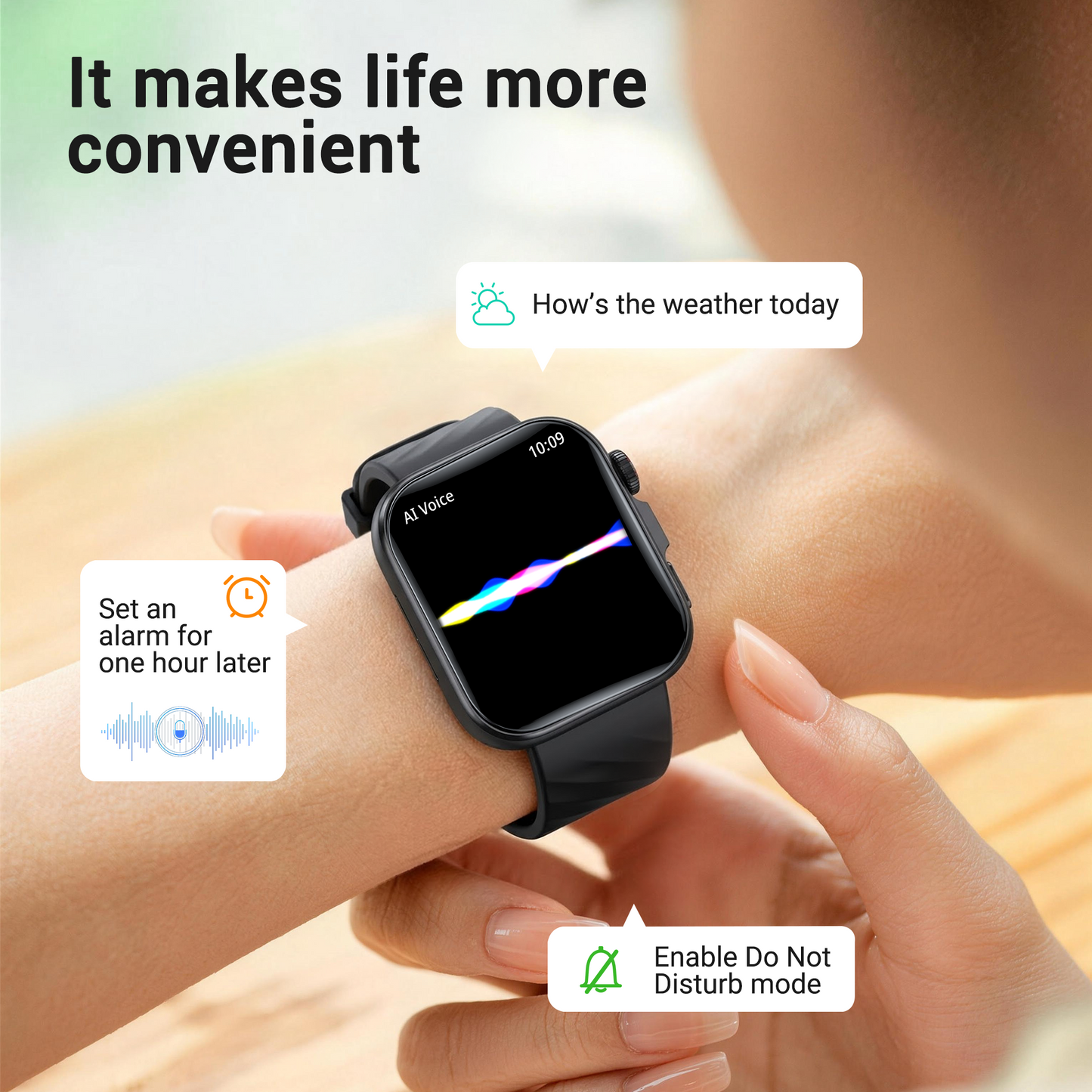 Smart Watch for Men Women, 2.01" HD, Bluetooth Call, IP68, 180+ Sports, Health Tracker, Android iOS, Pink