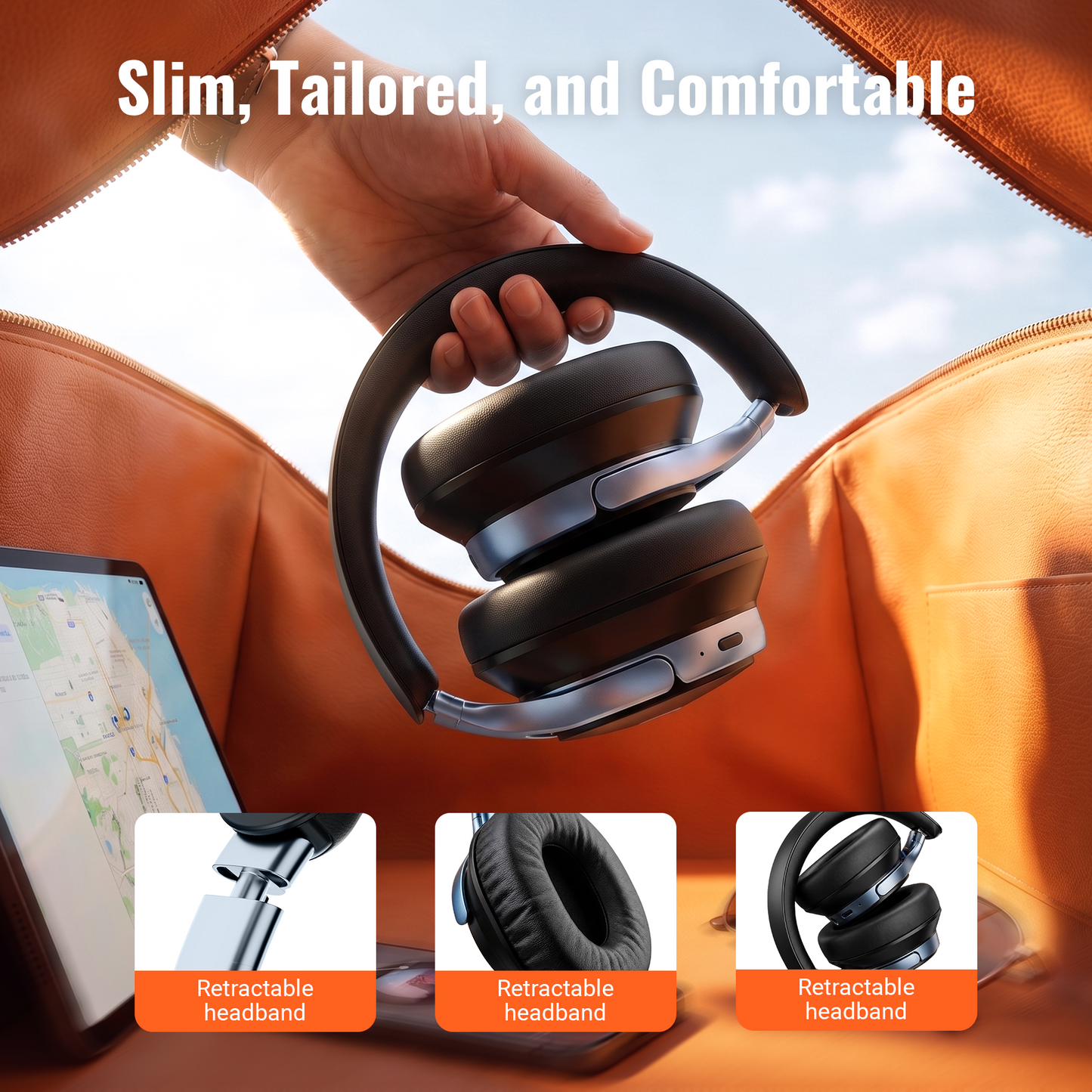 VEATOOL SY-BT1632 High-Fidelity Over-Ear Bluetooth Headphones | Powerful 40mm Bass | Bluetooth 5.3 Dual-Mode Connectivity | 40-Hour Battery Life | Comfortable Fit(Green)