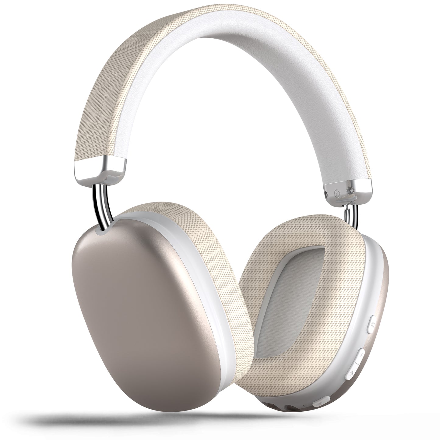 SY-BT1632 High-Fidelity Over-Ear Bluetooth Headphones | Powerful 40mm Bass | Bluetooth 5.3 Dual-Mode Connectivity | 40-Hour Battery Life | Comfortable Fit(Starlight)
