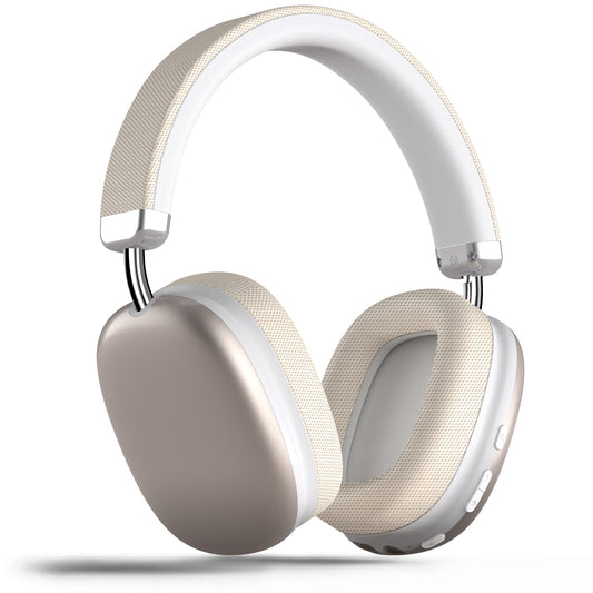 SY-BT1632 High-Fidelity Over-Ear Bluetooth Headphones | Powerful 40mm Bass | Bluetooth 5.3 Dual-Mode Connectivity | 40-Hour Battery Life | Comfortable Fit(Starlight)