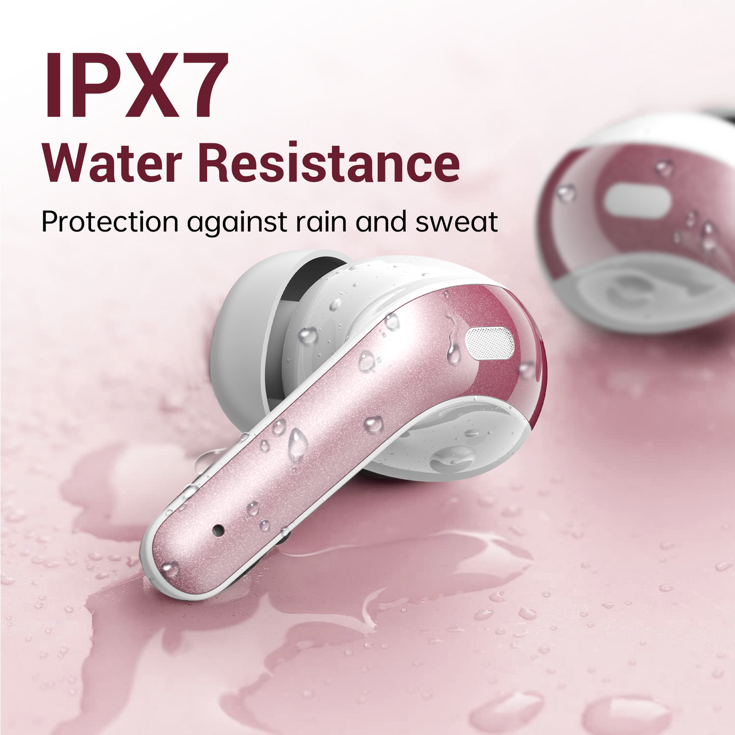 VEAT00L V6 Bluetooth Headphones Wireless Earbuds 88Hrs Playback Sport Ear Buds with Earhook Digital Display Charging Case IPX7 Waterproof Earbud Deep Bass Running Earphones for iOS Android Cellphone