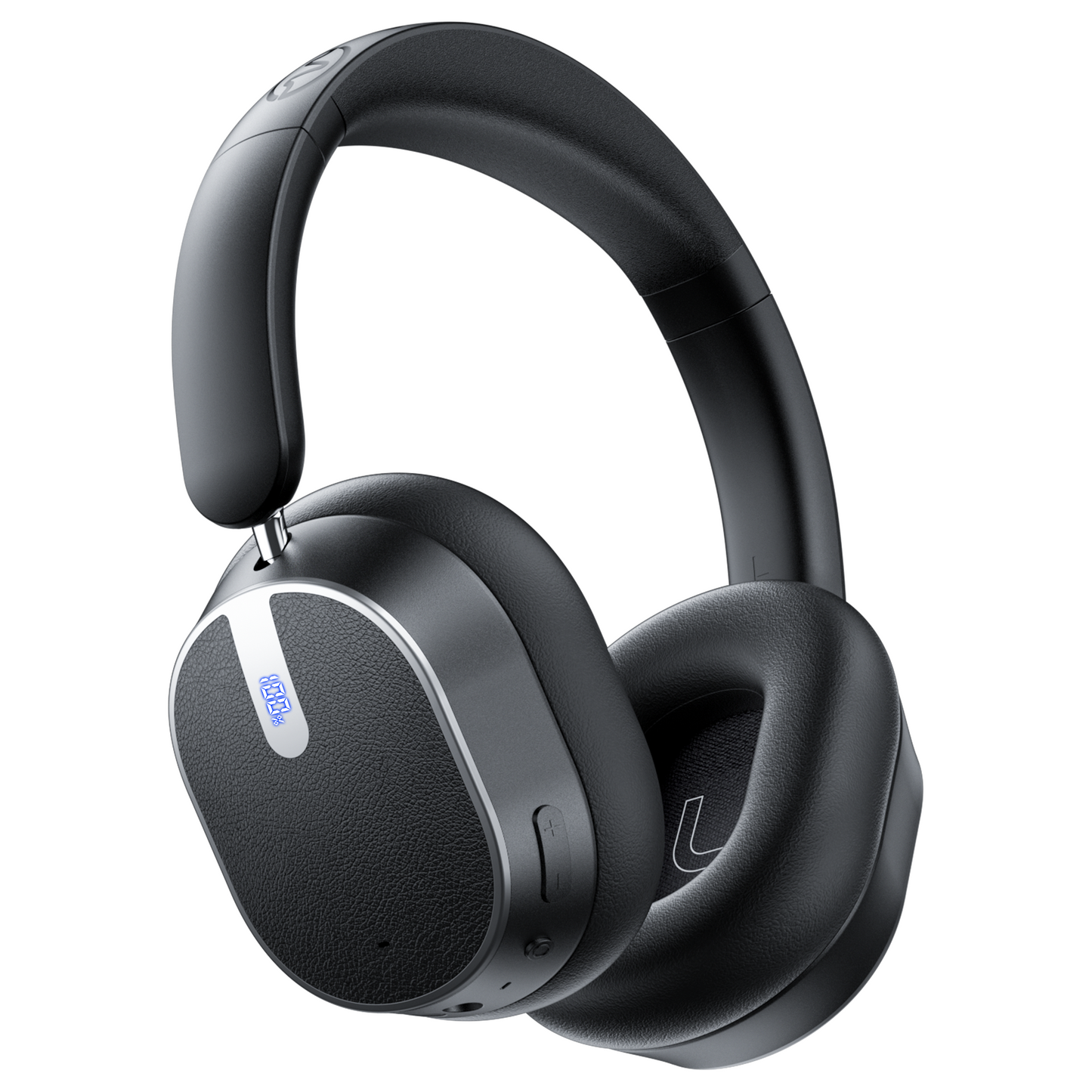 Hybrid Active Noise Cancelling Headphones,-50dB Wireless Bluetooth Headphones with Hi-Res Audio,120H Playtime Over Ear Bluetooth Headphones with 6 ENC Clear Mic