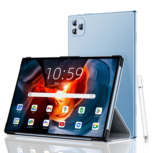 VEAT00L Tablet,10.1 inch Android 13 Tablets 2025,6GB RAM 64GB ROM 128GB Expand,Octa-Core Processor up with 5G WiFi,1280x800 IPS HD Touchscreen,6000mAh Battery, Bluetooth, Dual Camera, GMS