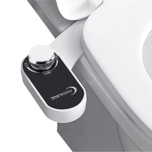 KDMLR Bidet Attachment for Toilet Water Sprayer for Toilet Seat, Easy-to-Install, Non-Electric Bidet with Adjustable Fresh Water Jet Spray, Bidets for Existing Toilets - Accessories & Instructions