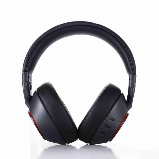 Occiam Hybrid Active Noise Cancelling Headphones, Wireless Over Ear Bluetooth Headphones, 10H Playtime, Hi-Res Audio, Deep Bass, Memory Foam Ear Cups, for Travel, Home Office