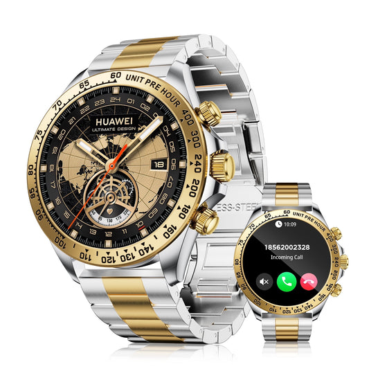 Smart Watch for Women Men, IP68 Waterproof Fitness Tracker with Bluetooth Call, 1.43" 180+ Sports Modes, Compatible Android iPhone Black