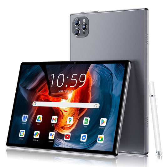 VEAT00L Tablet,10.1 inch Android 13 Tablets 2025,6GB RAM 64GB ROM 128GB Expand,Octa-Core Processor up with 5G WiFi,1920x1200 IPS HD Touchscreen,6000mAh Battery, Bluetooth, Dual Camera, GMS
