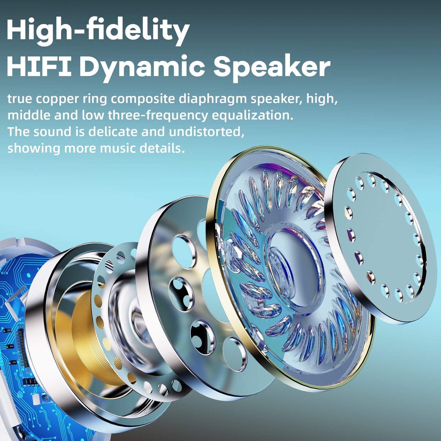 VEAT00L True Wireless Headphones, Update 5.1 Auto Pairing Touch Control HiFi Stereo Sound in-Ear Earphones Binaural Call Headset with Built-in Mic and Charging Case for Sports Running