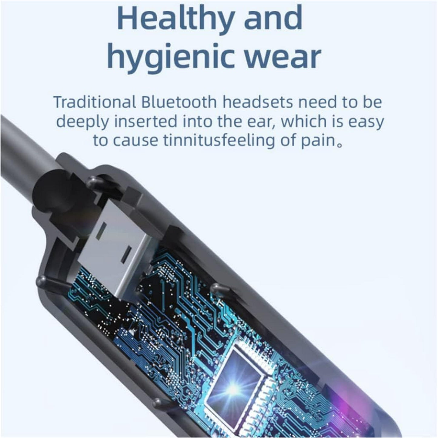 Wireless Earbuds Bluetooth Headphones 48hrs Play Back Sport Earphones with LED Display Over-Ear Buds with Earhooks Built-in Mic Headset for Workout