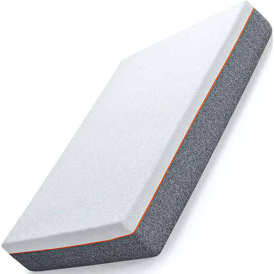 KDMLR Queen Mattress, 10-inch Gel Memory Foam Mattress, Medium-Firm Queen Mattress in a Box for Pressure Relief & Support, Breathable Cooling Queen Size Mattress with Zippered Cover