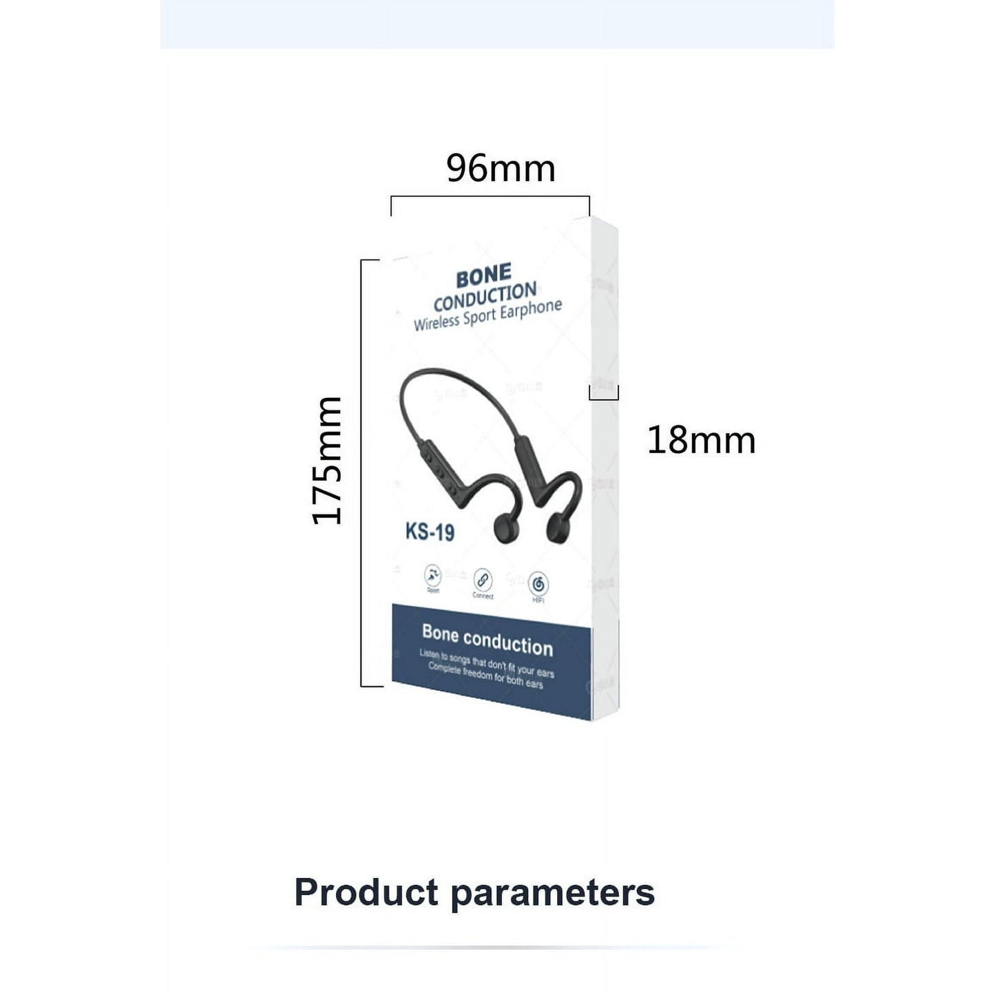 Wireless Earbuds Bluetooth Headphones 48hrs Play Back Sport Earphones with LED Display Over-Ear Buds with Earhooks Built-in Mic Headset for Workout