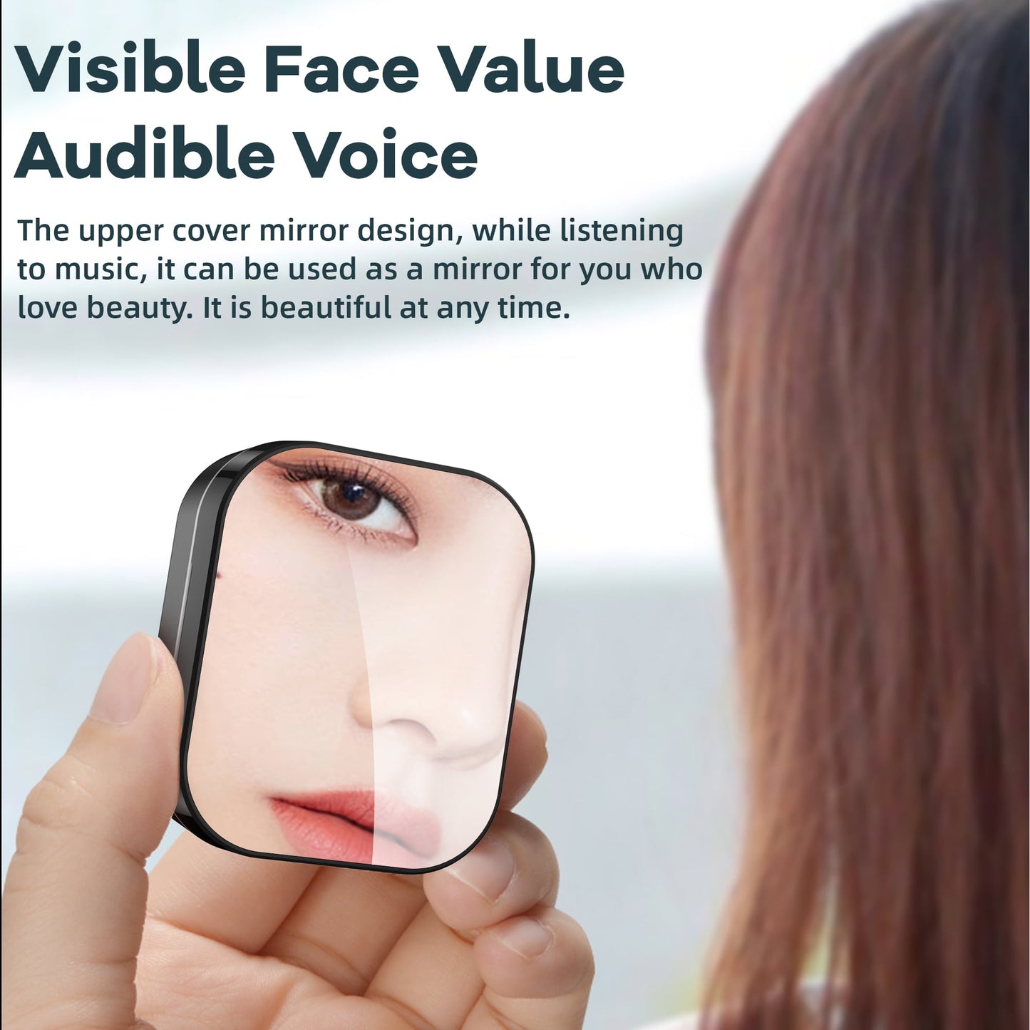 VEAT00L True Wireless Headphones, Update 5.1 Auto Pairing Touch Control HiFi Stereo Sound in-Ear Earphones Binaural Call Headset with Built-in Mic and Charging Case for Sports Running